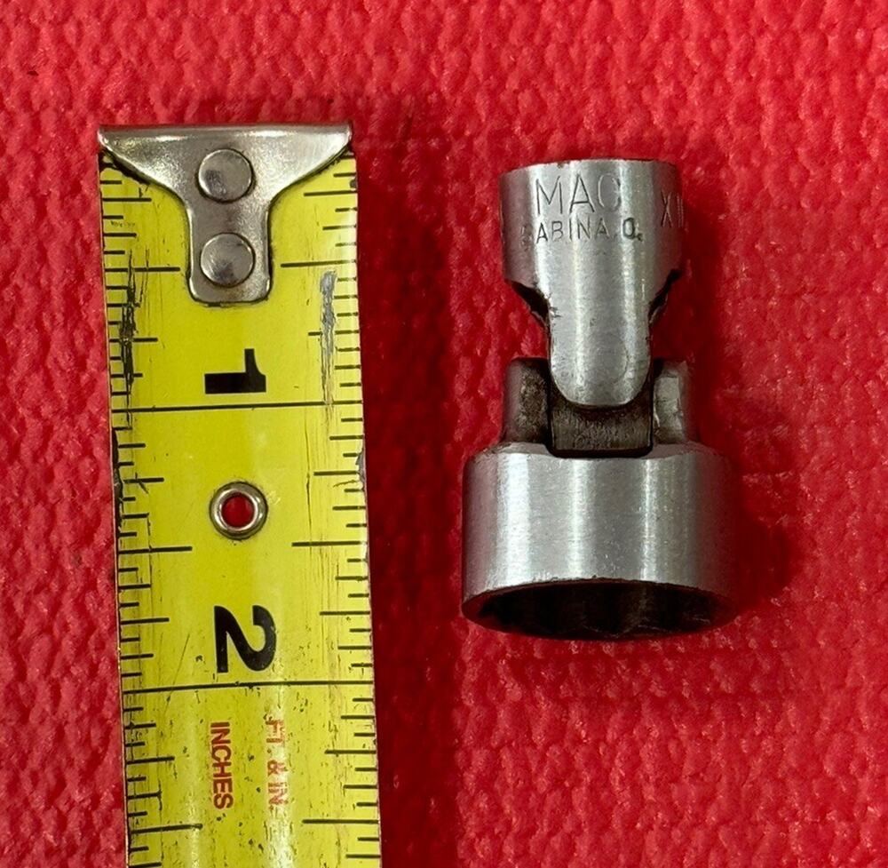 Mac Tools Sabina XU242, 3/8" Drive SAE 3/4" Swivel Flex Socket 12PT Made in USA
